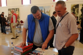 Az olimpikon Pálizs Attila és Győr Béla