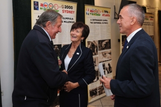 Géczi István, Dr.Jakabházyné Mező Mária és Győr Béla