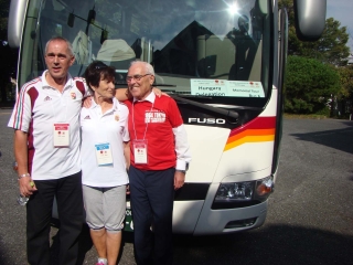 Tokyo Memorial Tour: Győr Béla, dr. Jakabházyné Mező Mária, Kamuti Jenő