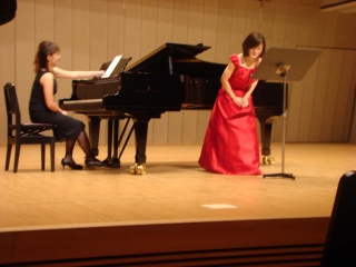 Tokyo College of Music: Kazumi Yokoyama japán operaénekesnő hallgató koncertje