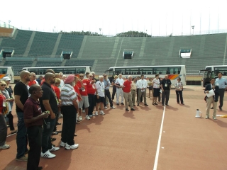 A Meji Olimpiai Stadionban 