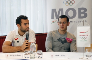 Szilágyi Áron és Cseh László
