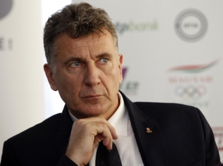 Szabó Bence, kardvívó, kétszeres olimpiai bajnok, a MOB főtitkára