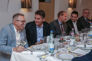 Császári Attila(adidas), Facskó IStván (Samsung), Storcz Botond, Gazda Pál (GE), Hülvely István (Hunguest)