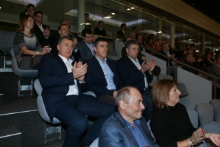 Szurkolás a magyar-lengyel EB csoportmérkőúzésen