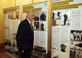 A kétszeres olimpiai bajnok párbajtőrvívó Schmitt Pál