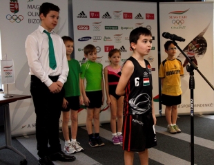 Az Újbudai Grosics Gyula Sport Általános Iskola diákjai