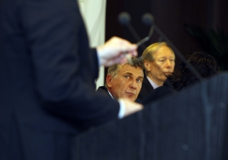 Szabó Bence, a MOB főtitkára