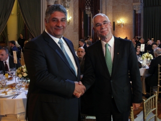 Azad Rahimov  és Balog Zoltán
