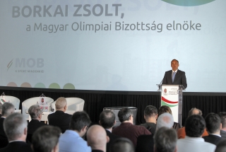 Borkai Zsolt, a Magyar Olimpiai Bizottság elnöke