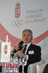Szalay-Berzeviczy Attila, a BOM a Magyar Sportért Alapítvány elnöke