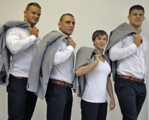 Vér Gábor, Csoknyai László, Pupp Réka, Cirjenics Miklós (judósok)