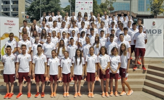 EYOF 2015 Tbilisi - ünnepélyes fogadalomtétele (2015.07.25.)