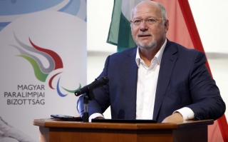 Bienert Gusztáv, az Olimpiai Védnöki Testület tagja is felszólalt a budapesti olimpiáért és paralimpiáért