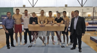 Balról: Altorjai Sándor,Vecsernyés Dávid, Berki Krisztián, Hidvégi Víd, Szabó Nándor, Babos Ádám, Vágner Levente, , Dudás Norbert, Kovács István, Magyar Zoltán