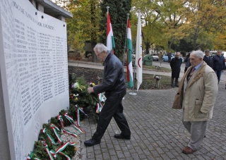 A MOB Halottak napi megemlékezése (2015)
