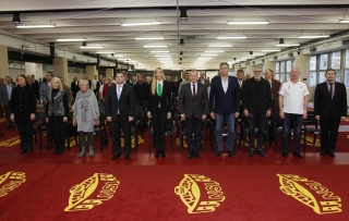 A felújított Gerevich Aladár Nemzeti Sportcsarnok átadó ünnepsége