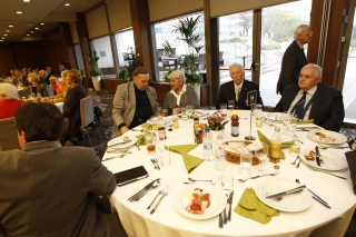 Kajakosok asztala: Szöllösi Imre, Pfeffer Anna, Kassai-Farkas András, Novák Gábor