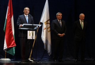 Borkai Zsolt, Patrick Hickey, Thomas Bach
