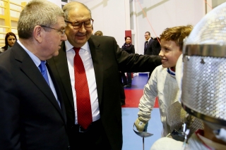Thomas Bach, Alisher Uszmanov