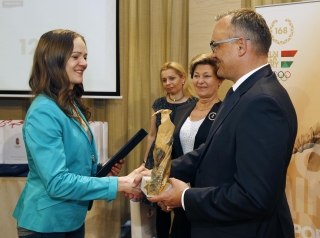 A női Különdíjas Gyarmati Anna 