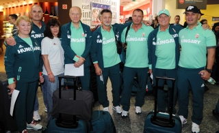 Az EÜ csapat: (balról) Dr. Harasztiné Sárosi Ilona,Dr. Hidas Péter, Moldvay Ildikó, Dr. Téglásy György, Dr. Balogh Péter, Maros Ede, Bodnár József, Tóth István