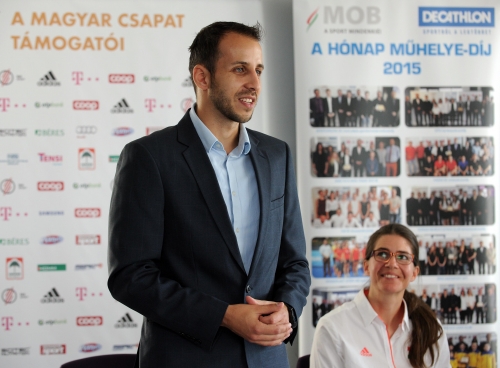 Vas Gábor, a Decathlon Magyarország sportigazgatója