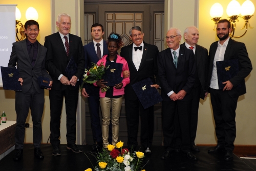 A megjelent díjazottak