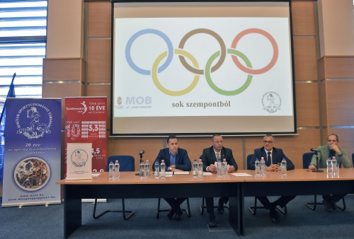 Olimpia sok szempontból, konferencia a Magyar Sport Házában (2016.11.21.)