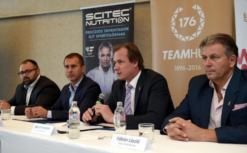 Scitec sajtótájékoztató (2017.06.28.)