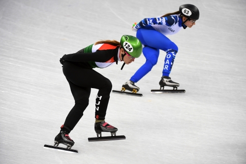Rövidpályás gyorskorcsolya 1500m, 500m, 3000m váltó (2018.02.10.)