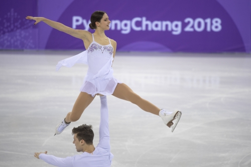 Natalia Zabiiako és Alexander Enbert (Oroszország) - Team Event Pair Skating Free Skating