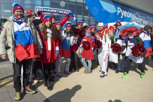 Ha hivatalosan csapattal nincs is, de szurkolókkal jelen van Oroszország az olimpián