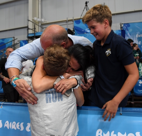 Milák Kristóf és Rabb Krisztián olimpiai bajnok (2018.10.07.)