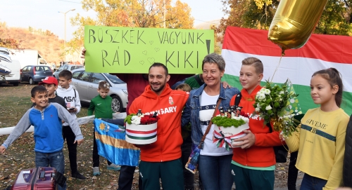 Hazaérkezés az olimpiáról (2018.10.20.)