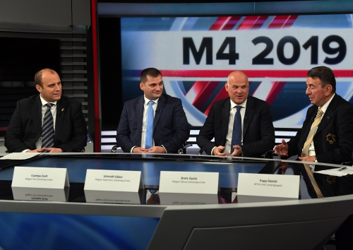 4 szövetség, a MOB és az M4 csatorna közös sajtótájékoztatója (2018.12.04.)