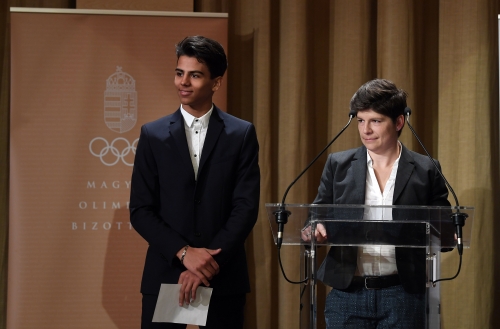 A Téli Európai Ifjúsági Olimpiai Fesztivál fogadalomtétele (2019.01.31.)