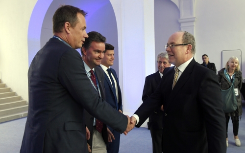 Kulcsár Krisztián az öttusa vb-n találkozott II. Albert herceggel
