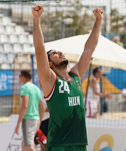 World Beach Games 2019, Strandkézilabda selejtező férfiak: HUN-ESP (10.12.) Fotók: Szalmás Péter