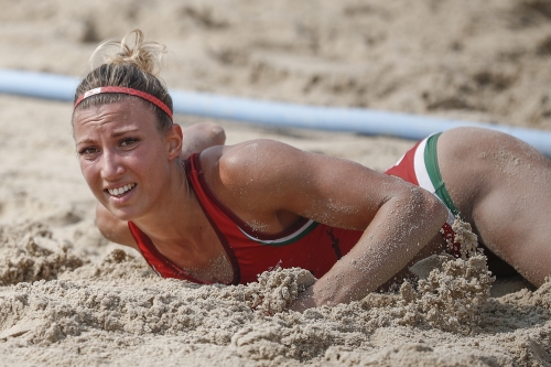 World Beach Games 2019, Strandkézilabda selejtező nők: HUN-DEN (10.12.) Fotók: awbgqatar-photos.com 