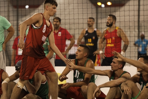World Beach Games 2019, Strandkézilabda selejtező férfiak: HUN-URU (10.12.) Fotók: awbgqatar-photos.com