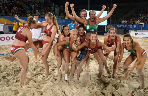 World Beach Games 2019, Strandkézilabda női elődöntő: HUN-VIE (10.15.) Fotók: Szalmás Péter