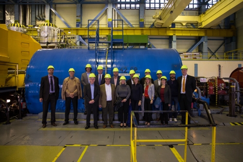 A MOB elnöksége látogatása a Paksi Atomerőműben (2019.11.12.)