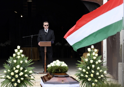 Székely Éva temetése (2020.03.11.)