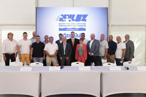 A vízilabda szövetség tisztújító közgyűlése (2020.07.22.)