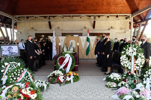 Végső búcsú Igaly Diánától (2021.05.11.)