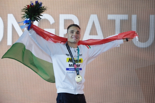 Úszó vb: Milák Kristóf , világcsúcs 200m pillangón (2022.06.21.)
