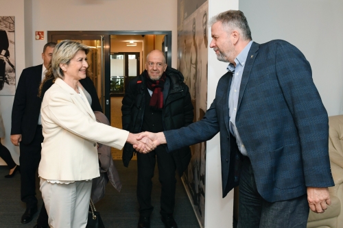 A bolgár sportminiszter látogatása a MOB-ban (2022.11.24.)