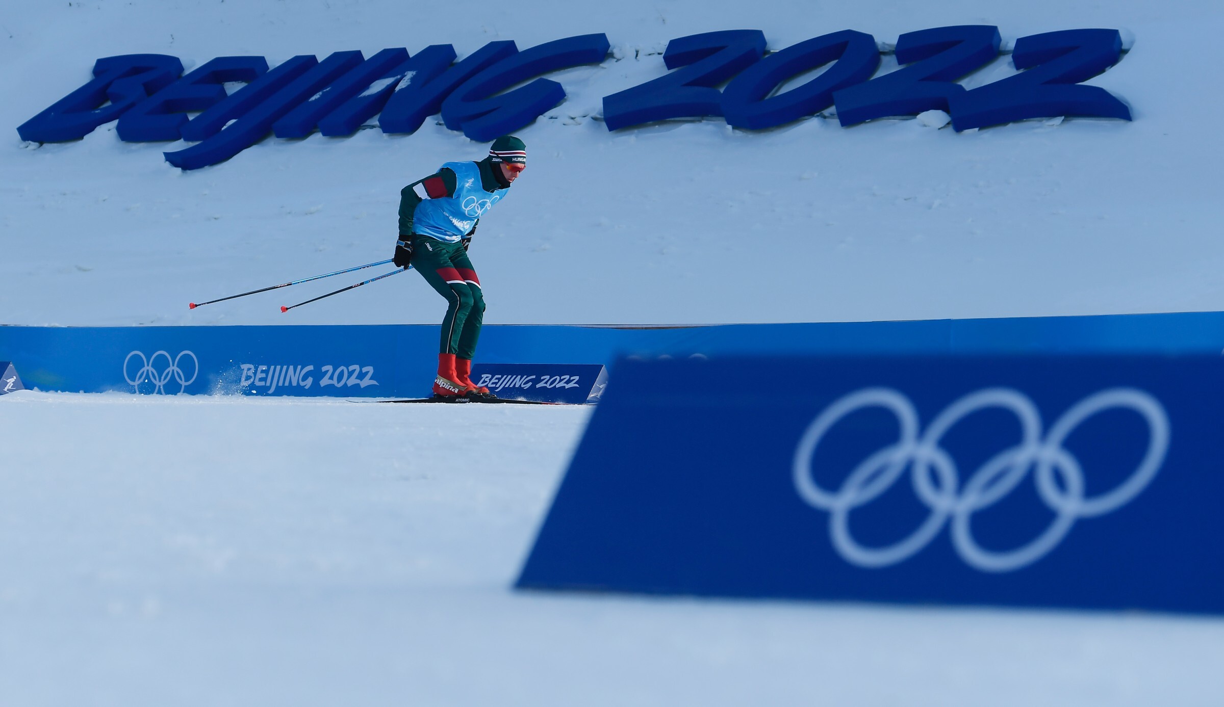 Peking 2022: Kónya Ádám sífutó, felkészülés az első versenyre