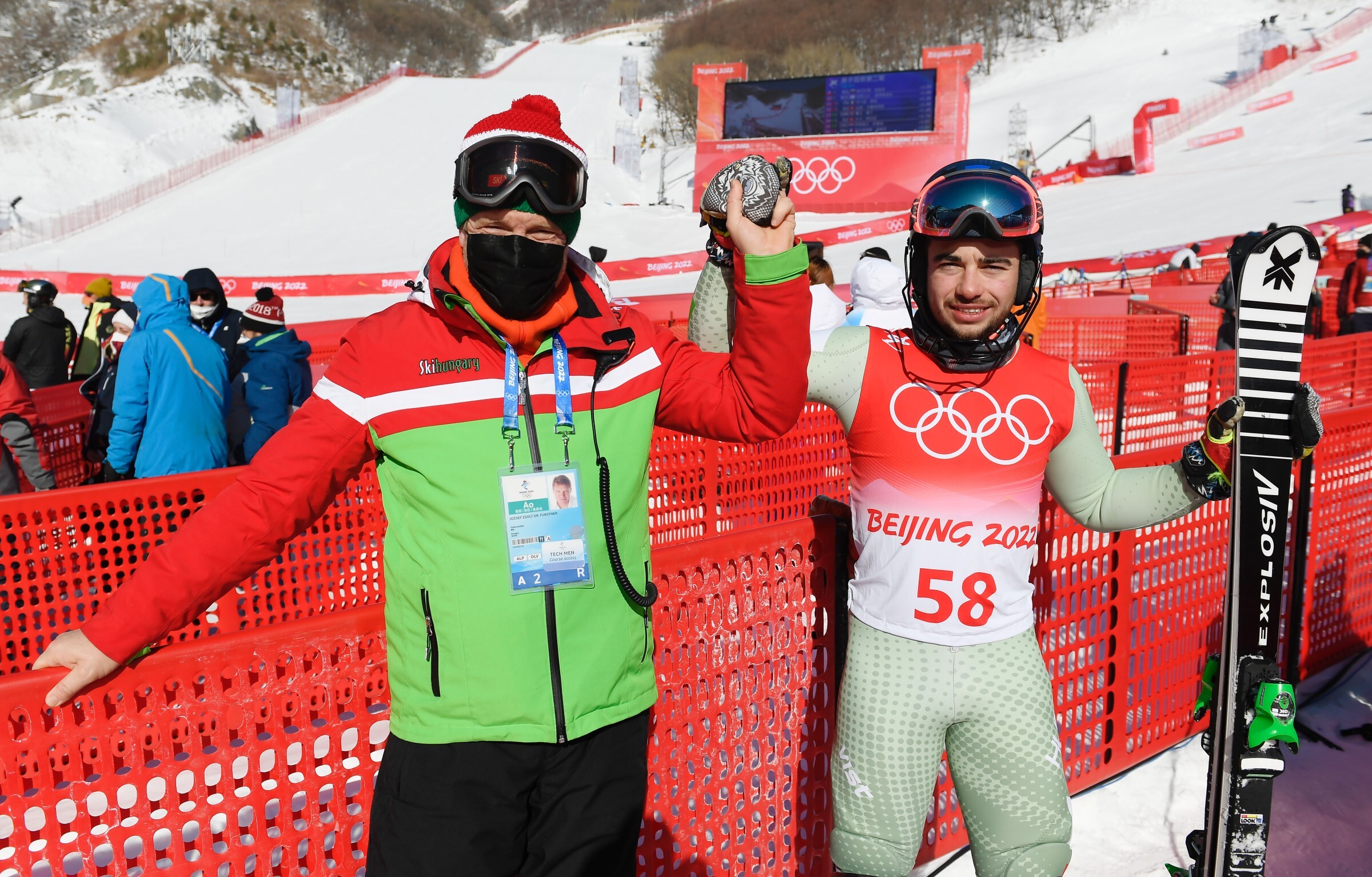 Kékesi Márton alpesi sízés műlesiklás